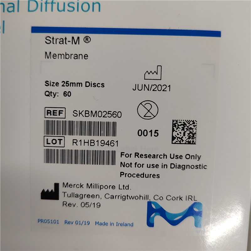 SKBM02560密理博Strat-M皮膚*用濾膜 SKBM02560密理博Strat-M皮膚*用濾膜